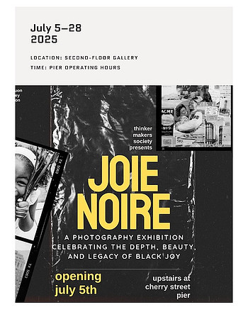 Presented by the Thinker Maker Society experience Joie Noire, a powerful exhibit.